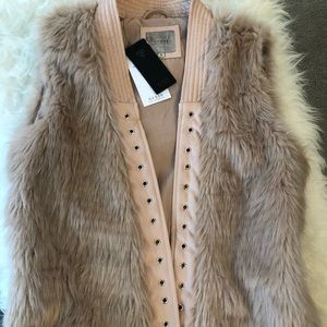 Guess Faux Fur Vest